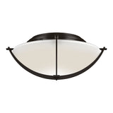Compass Flush Mount in Oil Rubbed Bronze by Hubbardton Forge