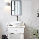 Concrete Gray Castle R Round Wall Sconce by Seed Design in Bathroom