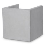 Concrete Gray Castle S Outdoor Wall Lamp by Seed Design