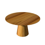 Conica Dining Table By Accord, Color: Teak, ,| Casa Di Luce Lighting