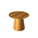 Conica Side Table By Accord, Size: Medium, Finish: Teak, , | Casa Di Luce Lighting