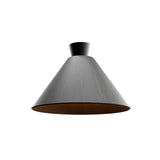 Conica Wide Pendant By Accord Lighting, Finish: Charcoal, ,| Casa Di Luce Lighting
