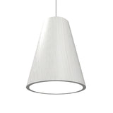 Conical 1130 Pendant Organic White by Accord