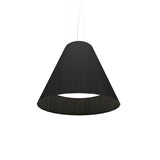 Conico Pendant By Accord, Color: Organic Black, Size: Large, ,| Casa Di Luce Lighting