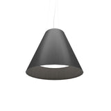 Conico Pendant By Accord, Color: Organic Lead Grey, Size: Large, ,| Casa Di Luce Lighting