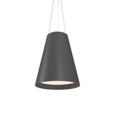 Conico Pendant By Accord, Color: Organic Lead Grey, Size: Small, ,| Casa Di Luce Lighting