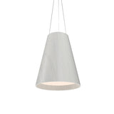 Conico Pendant By Accord, Color: Organic White, Size: Small, , ,| Casa Di Luce Lighting