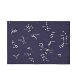 Constellation Textile Map - Dark Blue