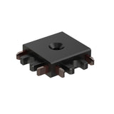 Continuum Track 90 Degree Corner Connector Black By ET2