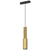 Continuum Track Handler Pendant Natural Aged Brass By ET2