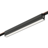 Continuum Track Light Flat Head 13.5 Black With Light By ET2