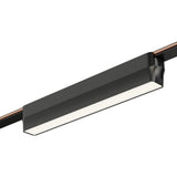 Continuum Track Light Flat Head Black 9 Length By ET2 Alternative View
