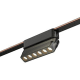 Continuum Track Light Gimbal Optic Head 5 Black By ET2 Alternative View