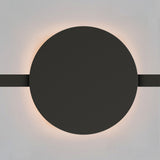 Continuum Track Light Wall Washer Round Black By ET2 Detailed View