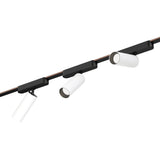 Continuum Track Mini Spot Light Head 1.5 White Black By ET2 Detailed View