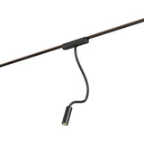 Continuum Track Reading Light Head Black By ET2 Alternative View