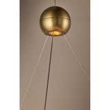 Converge Chandelier by Sonneman - lifestyle