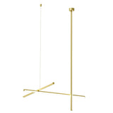 Coordinates Ceiling Light Small Anodized Champagne By Flos