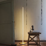 Coordinates Floor Lamp Anodized Champagne By Flos - Lifestyle View2