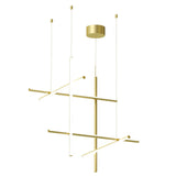Coordinates Suspension Large Anodized Champagne By Flos