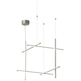 Coordinates Suspension Large Argent By Flos