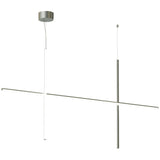 Coordinates Suspension Medium Argent By Flos