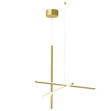 Coordinates Suspension Small Anodized Champagne By Flos