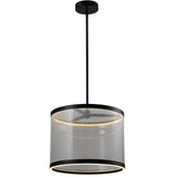 Cora Pendant Light By Small Silver Artcraft