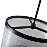 Cora Pendant Light By Small Silver Artcraft Detailed View1