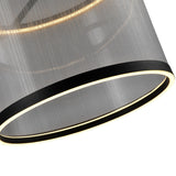 Cora Pendant Light By Small Silver Artcraft Detailed View3