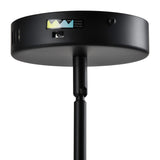 Cora Pendant Light By Small Silver Artcraft Detailed View