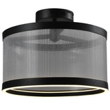 Cora Semi Flush Mount Silver By Artcraft