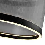 Cora Semi Flush Mount Silver By Artcraft Detailed View4