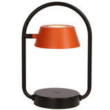 Coral Orange Olo Ring Portable Table Lamp by Seed Design