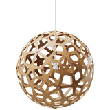 Coral Pendant Light Bamboo 24 Inch By David Trubridge