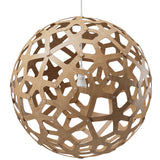 Coral Pendant Light Bamboo 47 Inch By David Trubridge