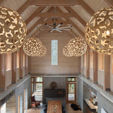 Coral Pendant Light By David Trubridge - Lifestyle View