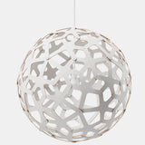 Coral Pendant Light White 2 Sides 31 Inch By David Trubridge