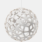 Coral Pendant Light White 2 Sides 39 Inch By David Trubridge