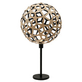 Coral Table Lamp Bamboo Black By David Trubridge