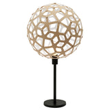 Coral Table Lamp Bamboo White By David Trubridge