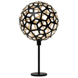Coral Table Lamp Black Bamboo By David Trubridge