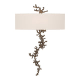 Coral Wall Sconce in Bronze by Hubbardton Forge