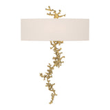 Coral Wall Sconce in Modern Brass by Hubbardton Forge