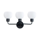 Coraline Bath Vanity Light Black by Maxim Lighting