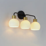 Coraline Bath Vanity Light Bronze / Satin Brass by Maxim Lighting