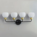 Coraline Bath Vanity Light Bronze / Satin Brass by Maxim Lighting