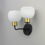 Coraline Wall Sconce Bronze / Satin Brass by Maxim Lighting