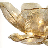 Corato Chandelier Brushed Brass Medium By Lib And Co Detailed View