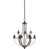 Corbeille Chandelier — 27 Inch, Stardust